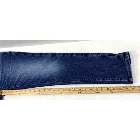 American Eagle Jeans Boys 25 x 26‎ Airflex Temp Tech Blue Dark Wash Denim - Picture 11 of 13